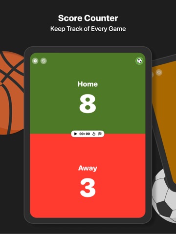 Score Keeper - Track Points iPad screenshot
