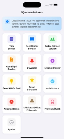 Öğretmen Mülakat screenshot