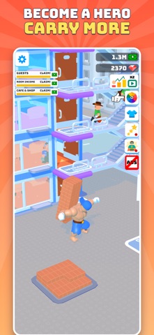 Hero Hotel: Idle Tower Tycoon Screenshot 2 of 7