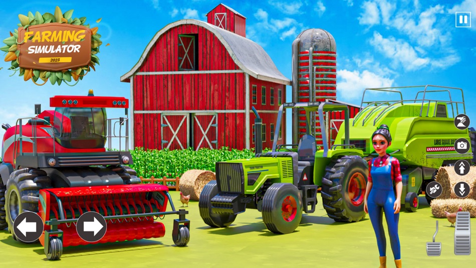 #4. Farm Harvesting Simulator Game (iOS) 由: Muhammad Ans Irshad