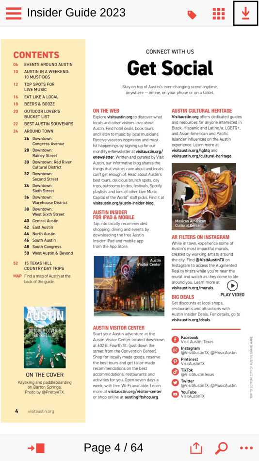 #3. Austin Insider Guide (iOS) 由: Austin Convention and Visitors Bureau