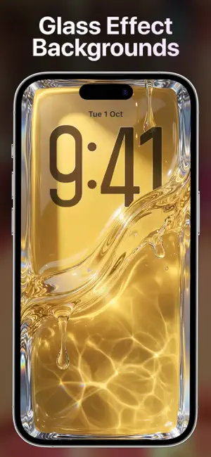 Liquid Glass Wallpapers Live screenshot 4