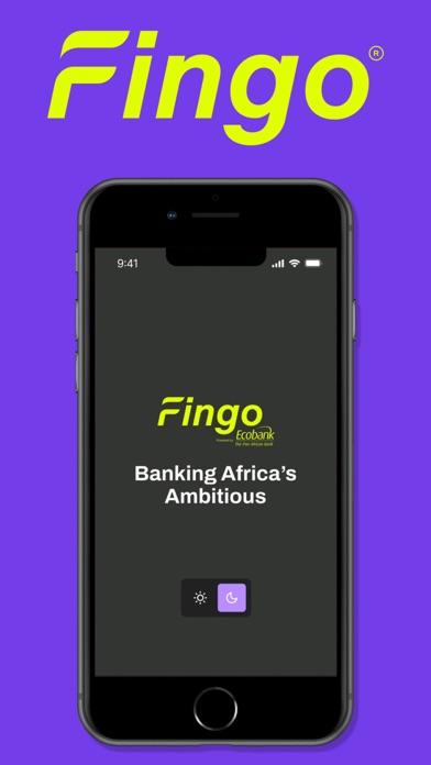 Fingo Africa - Digital Banking Screenshot