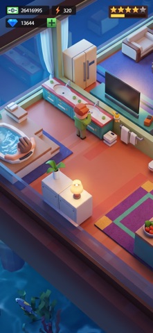 Idle Hotel Kingdom Tycoon iPhone screenshot