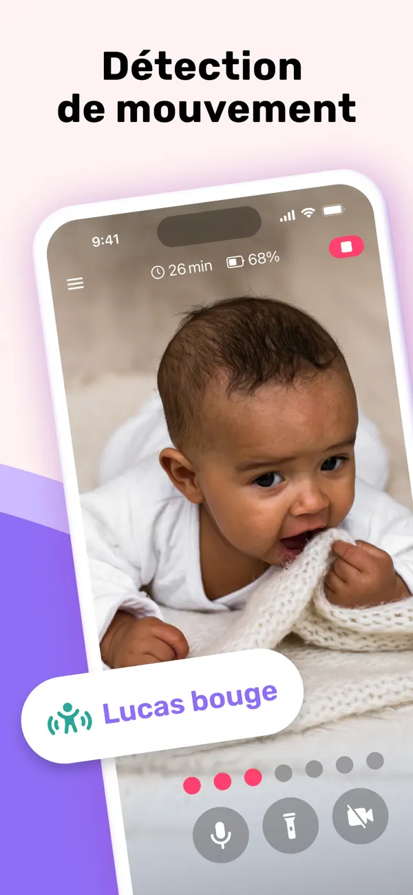 Screenshot #3 pour Bibino: Babyphone Intelligent