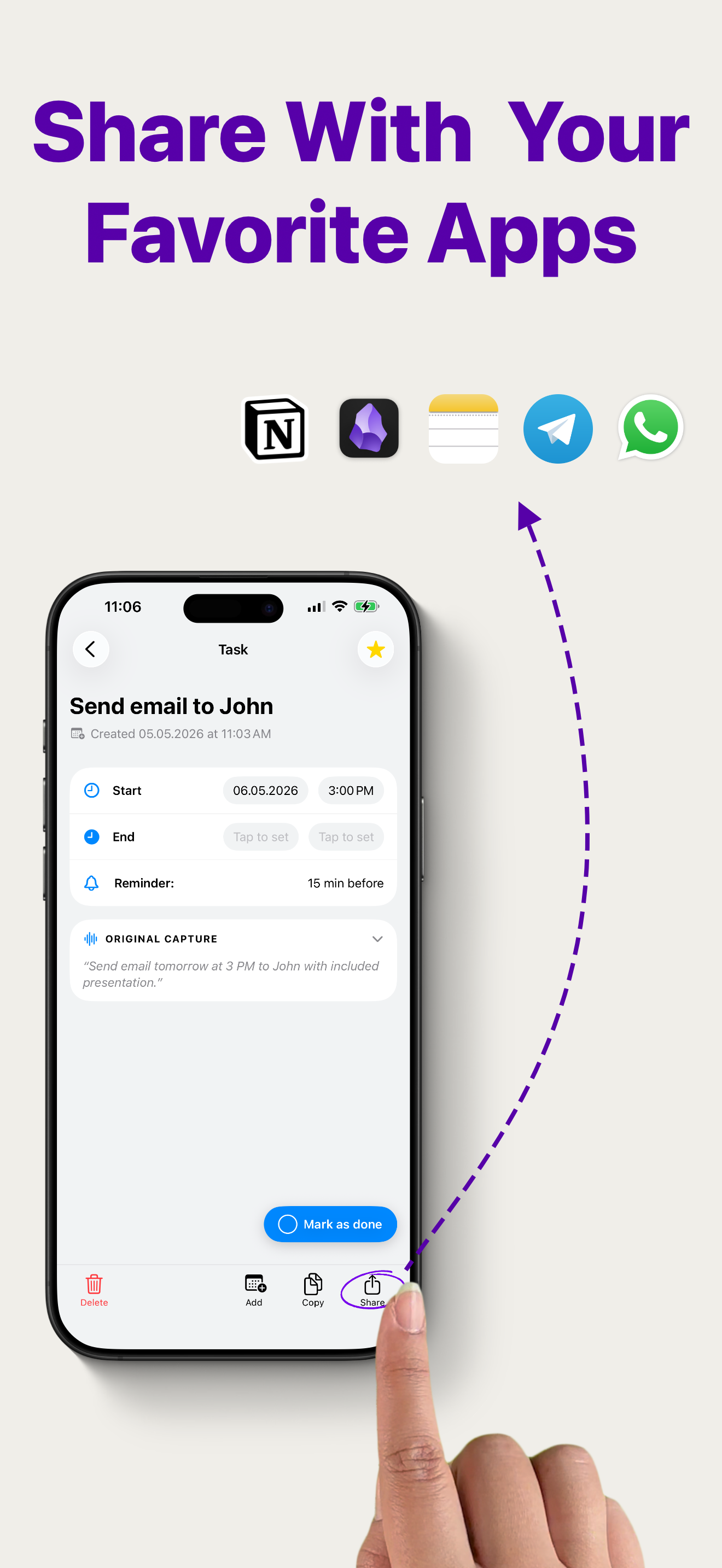 AI Voice Memo & Note Thinkpool
