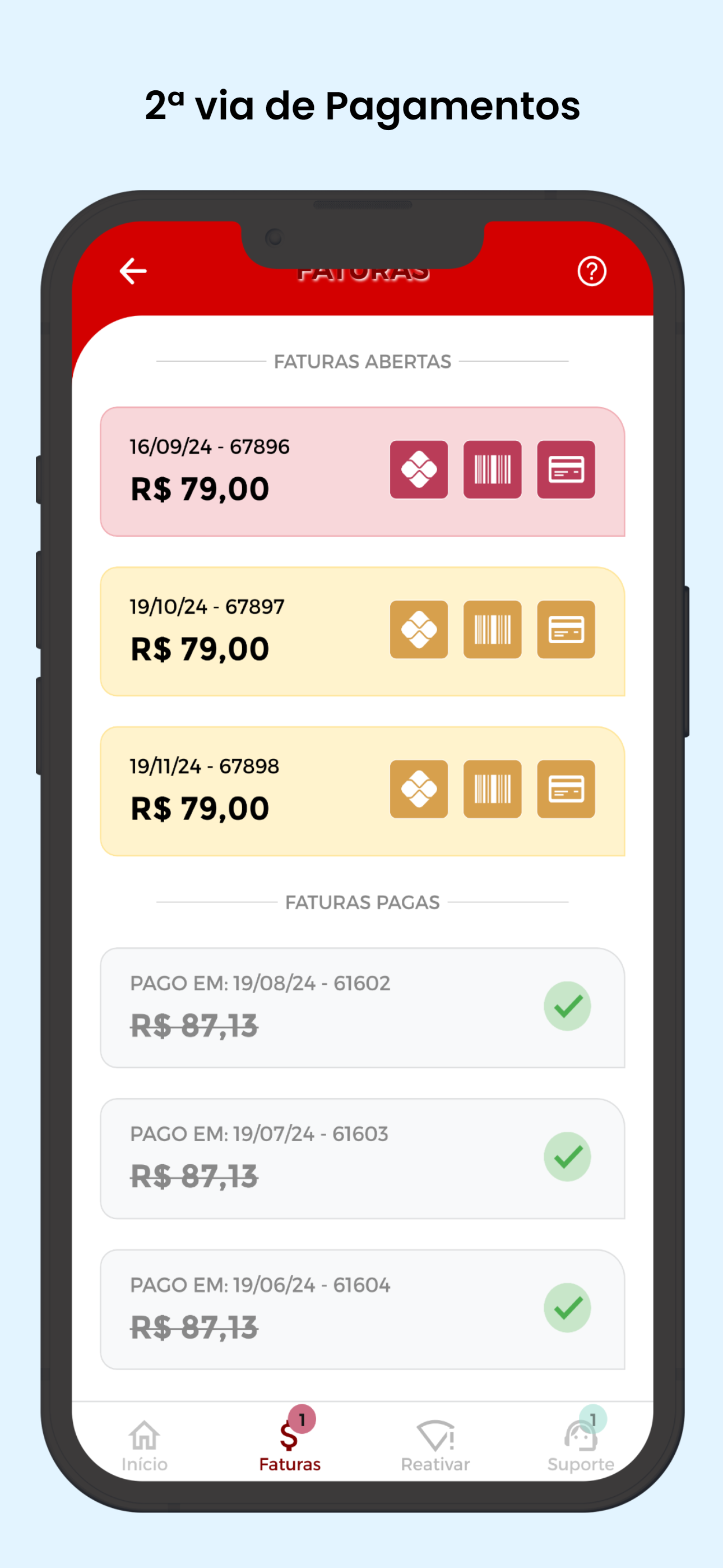 Minha HB Telecom screenshot 3