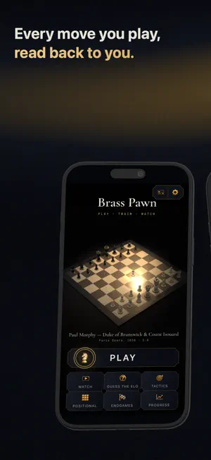 Brass Pawn: Chess Trainer screenshot 1