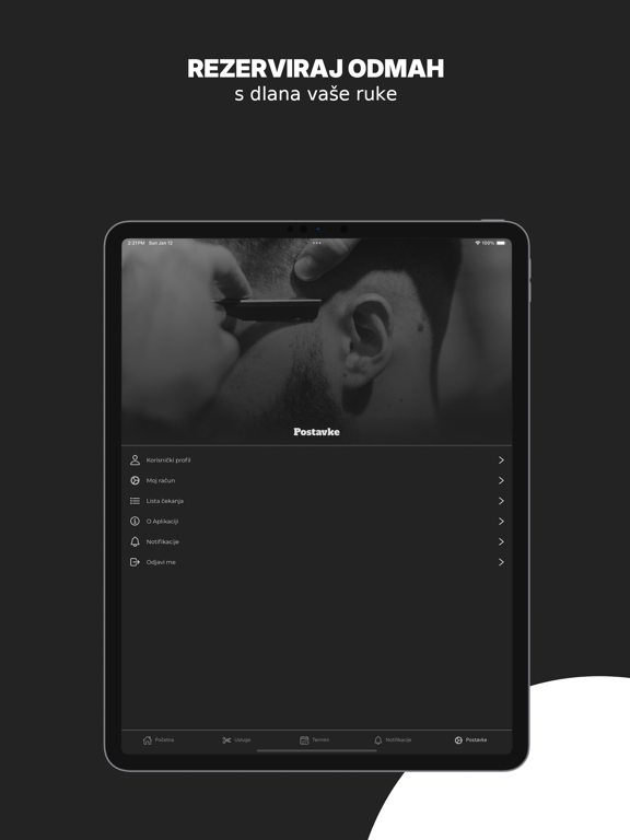 Kultura Barbershop iPad screenshot 4 - Lifestyle app