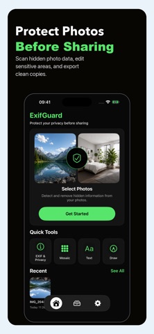 ExifGuard: Photo Privacy iPhone screenshot