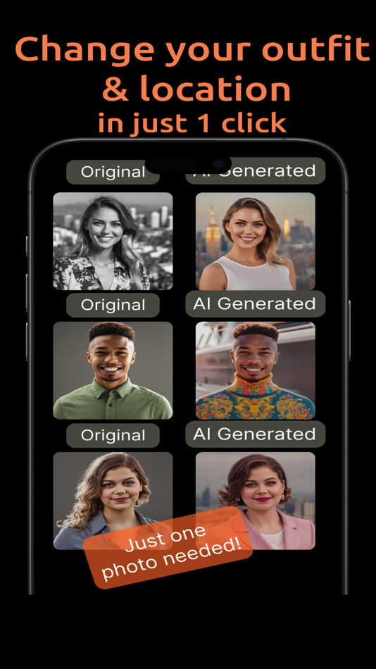 #2. AI Headshot Generator GenAI (iOS) Podle: The Anode Group