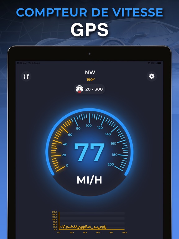 Screenshot #4 pour Vitesse GPS