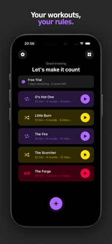 FireTime: Tap. Train. Done. Screenshot 1 of 9