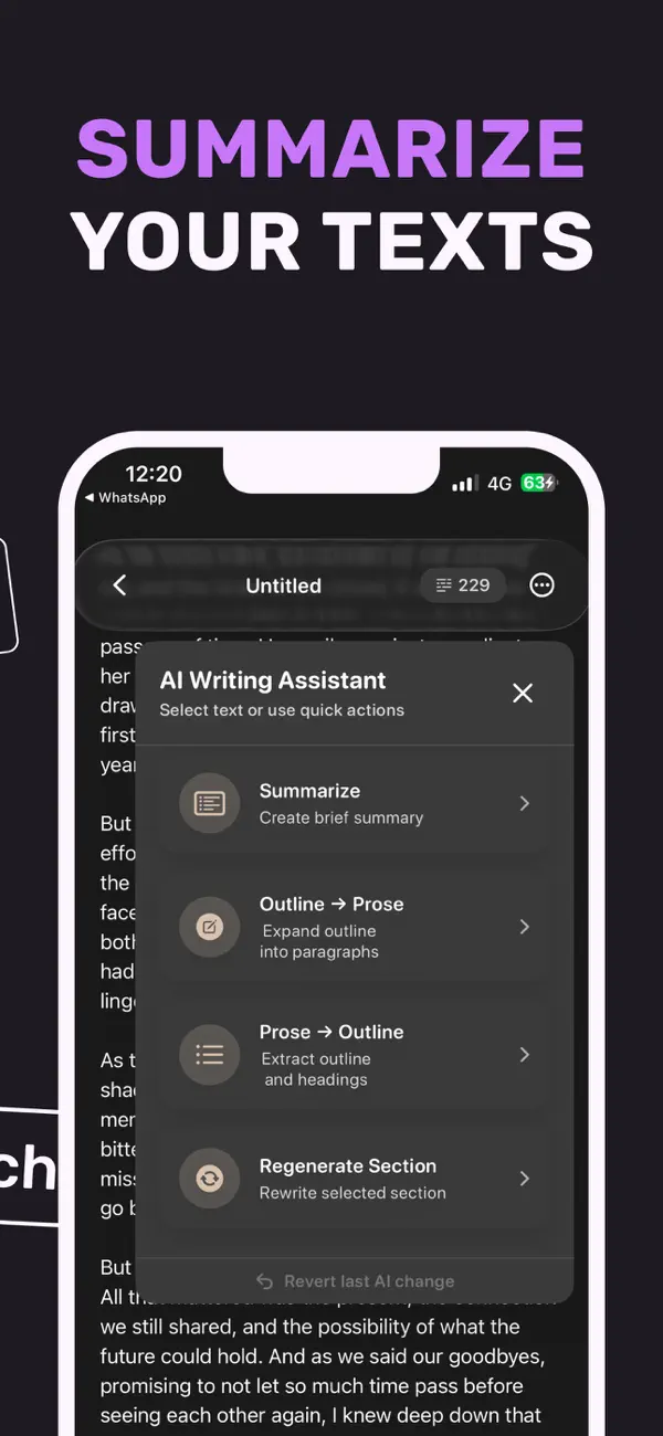 Screenshot #3 pour Book Creator - Write a book