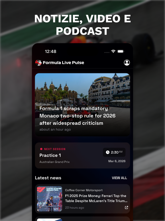 Formula Live Pulse iPad screenshot 3