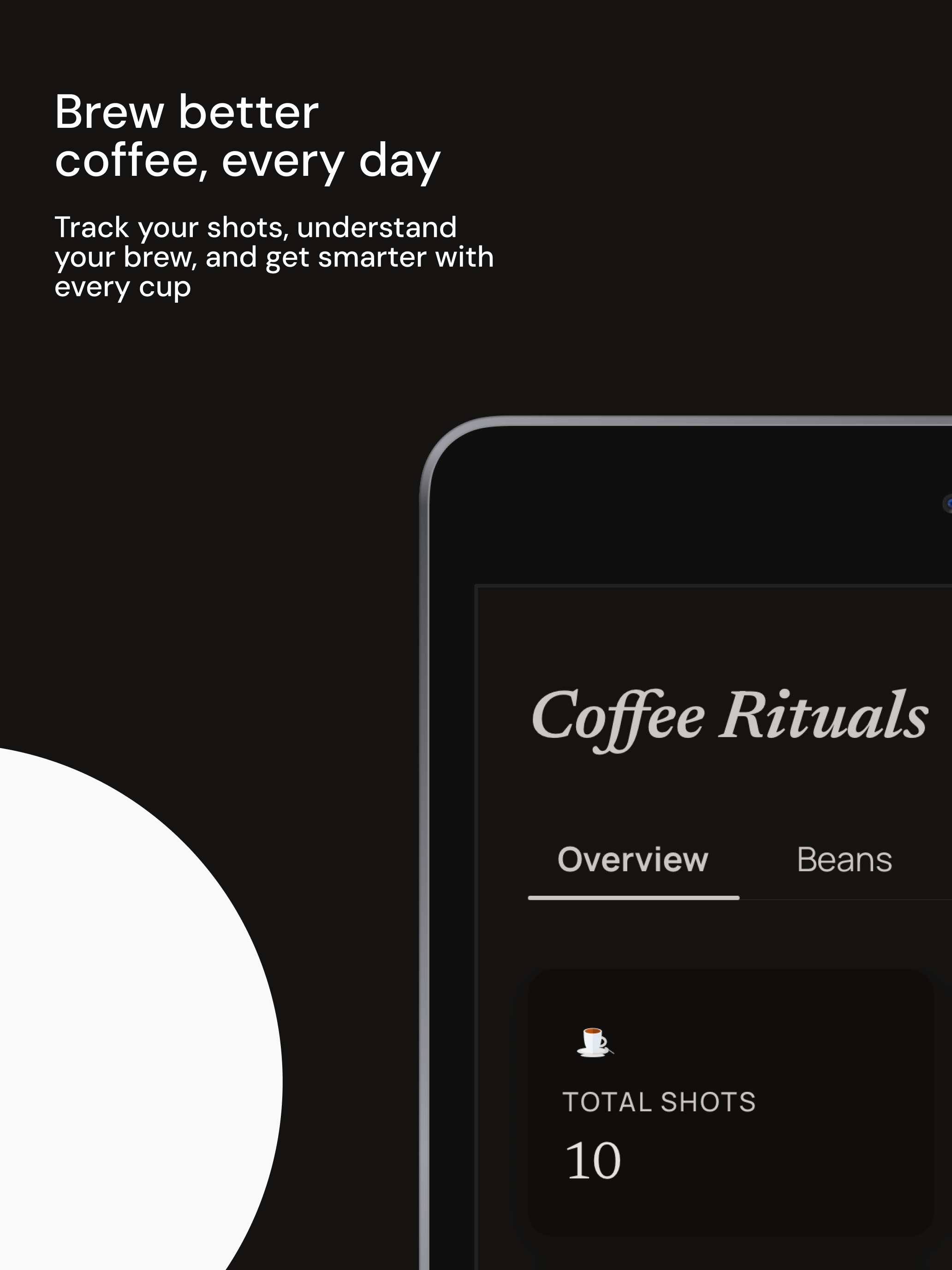 Portio: Brew & Shot Tracker screenshot 12