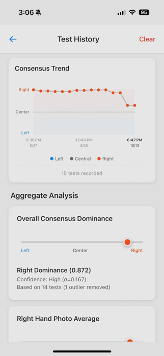 Eye Dominance Evaluation Screenshot 5 of 5
