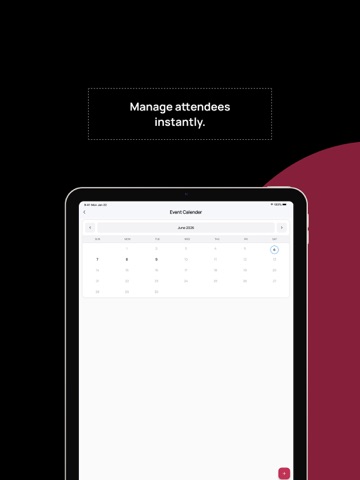 mobo Event for Odoo iPad screenshot