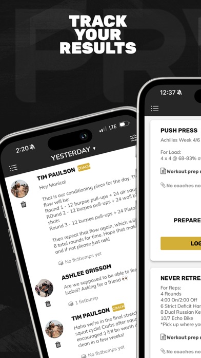 PRVN Fitness Screenshot