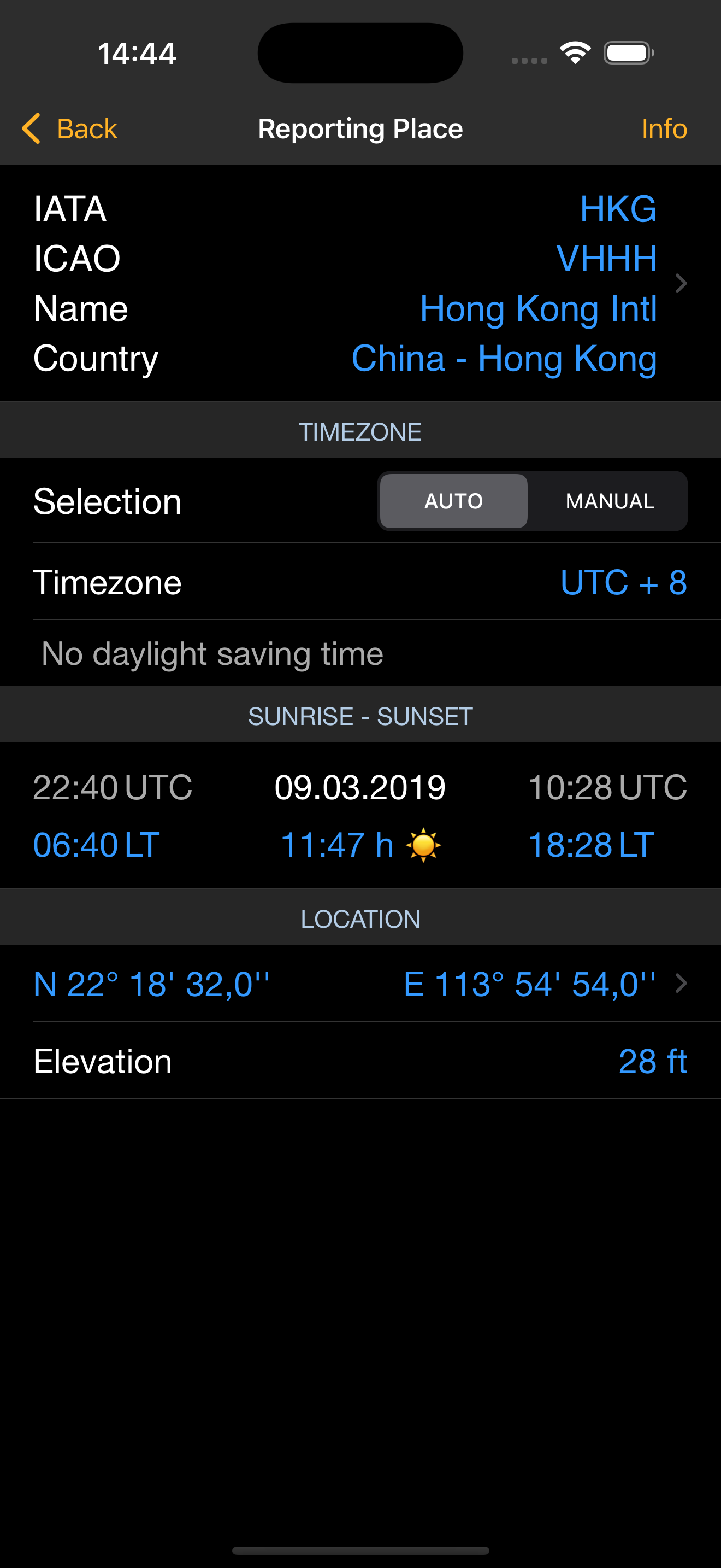 EASA FTL Calc