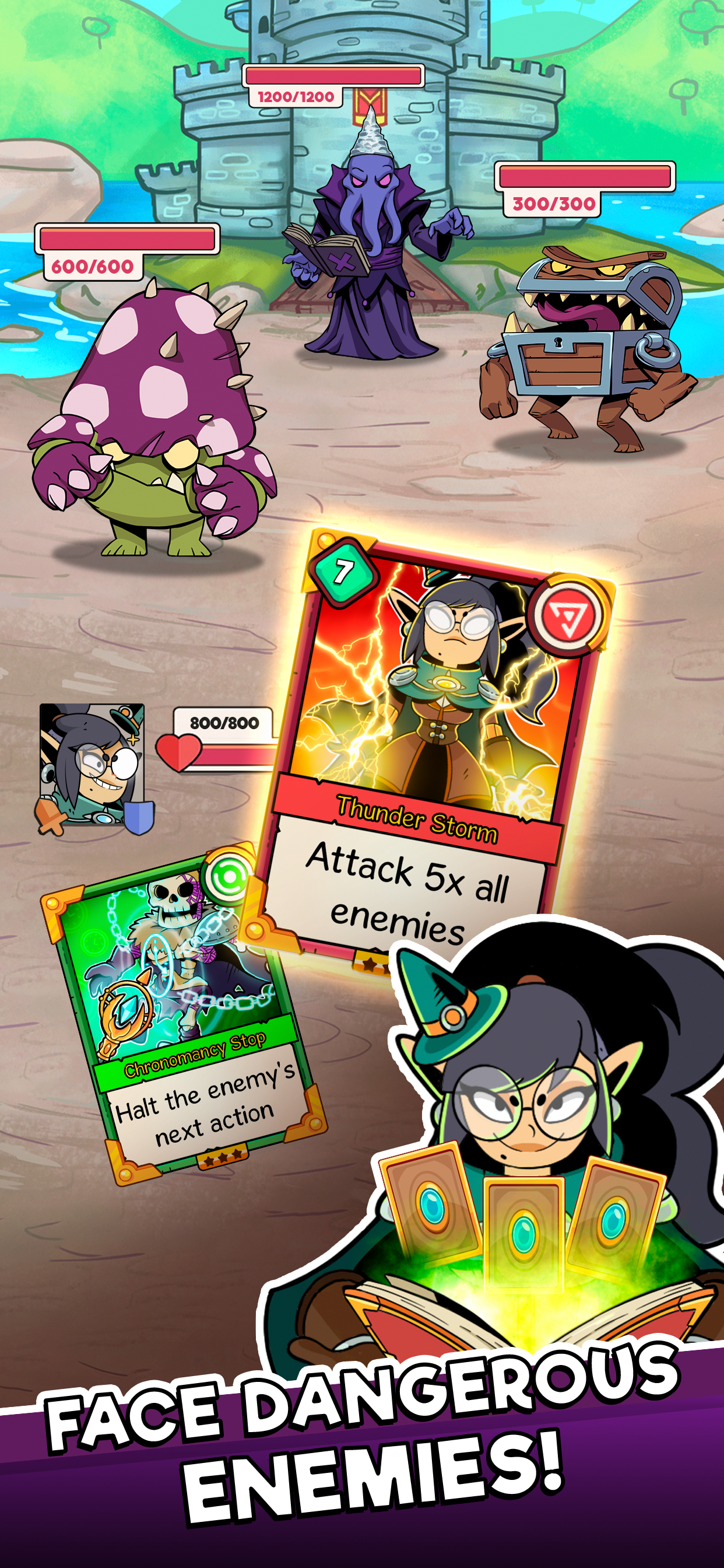 Card Guardians: Deck building