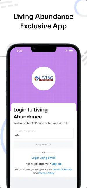 Living Abundance screenshot 1