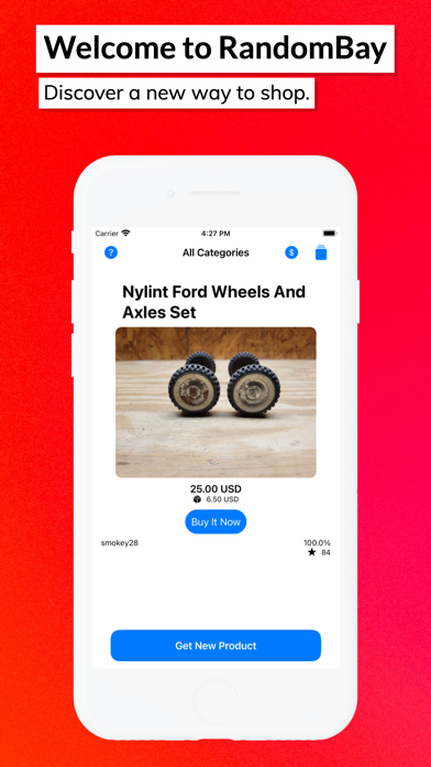 Screenshot #1 pour Arby: Random Product Generator