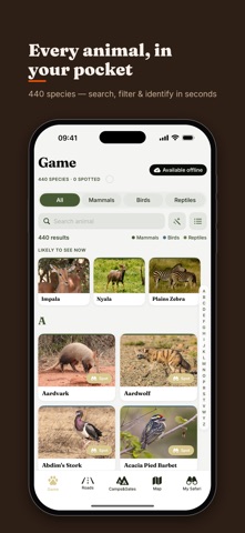Ithala Safari: Map & Guide Screenshot 2 of 9