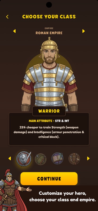 Gladia2: Old School Text RPG screenshot 1