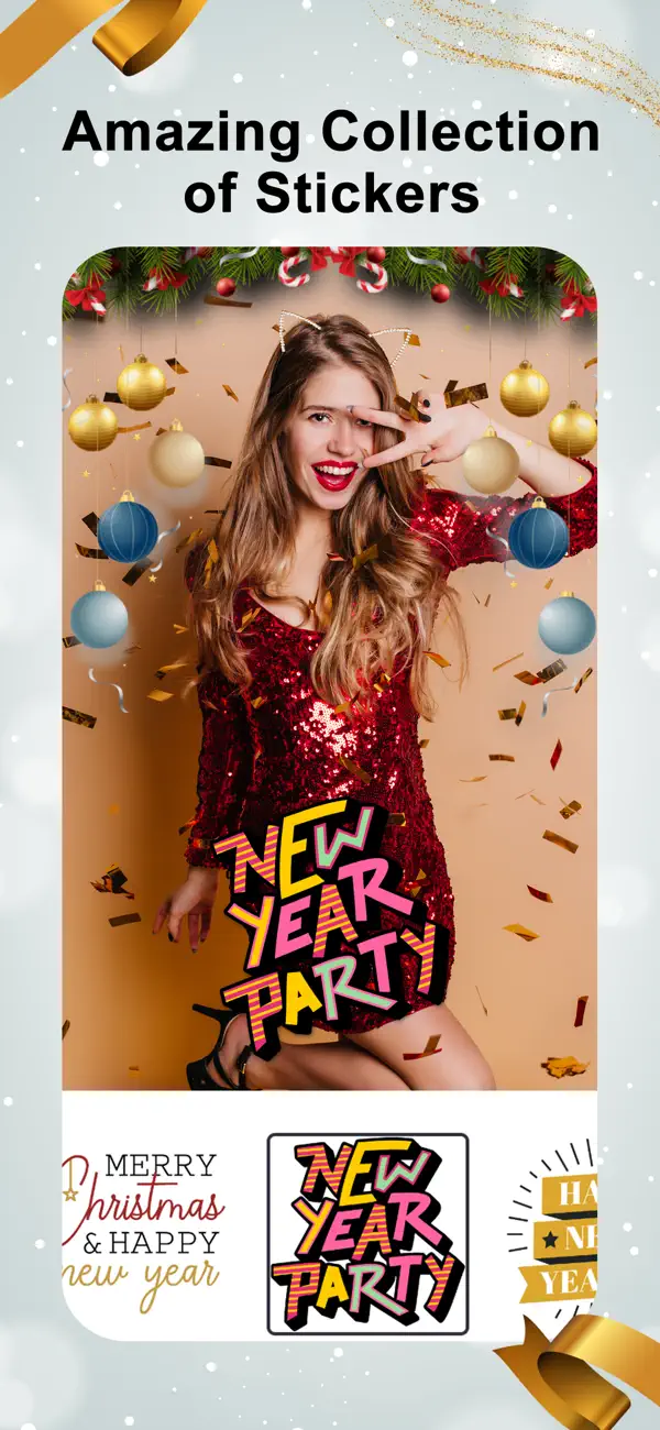 Screenshot #2 pour New Year & Christmas Frames
