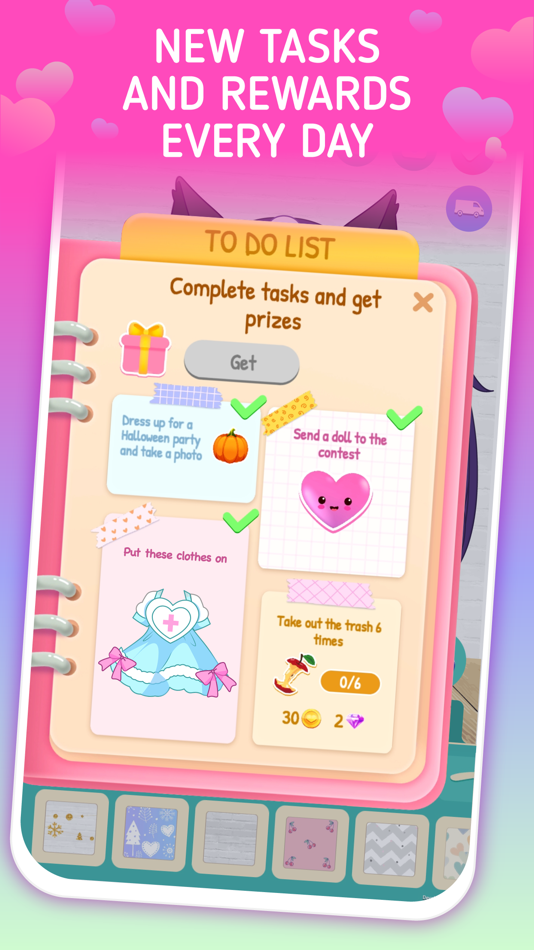 #5. Chibi Doll Maker Dress Up Game (iOS) 由: TOPHOPSTUDIO LTD