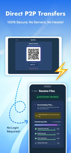 ShareSwift: Fast File Transfer screenshot 3
