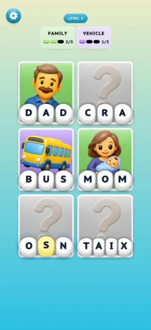 Category Word Swap screenshot 1