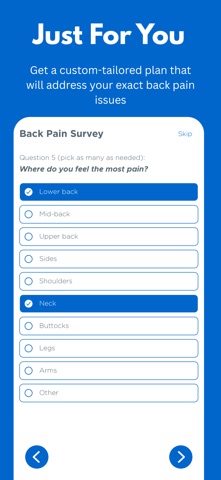 Heal Back Pain iPhone screenshot