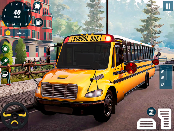 School Bus Driving Game 3D