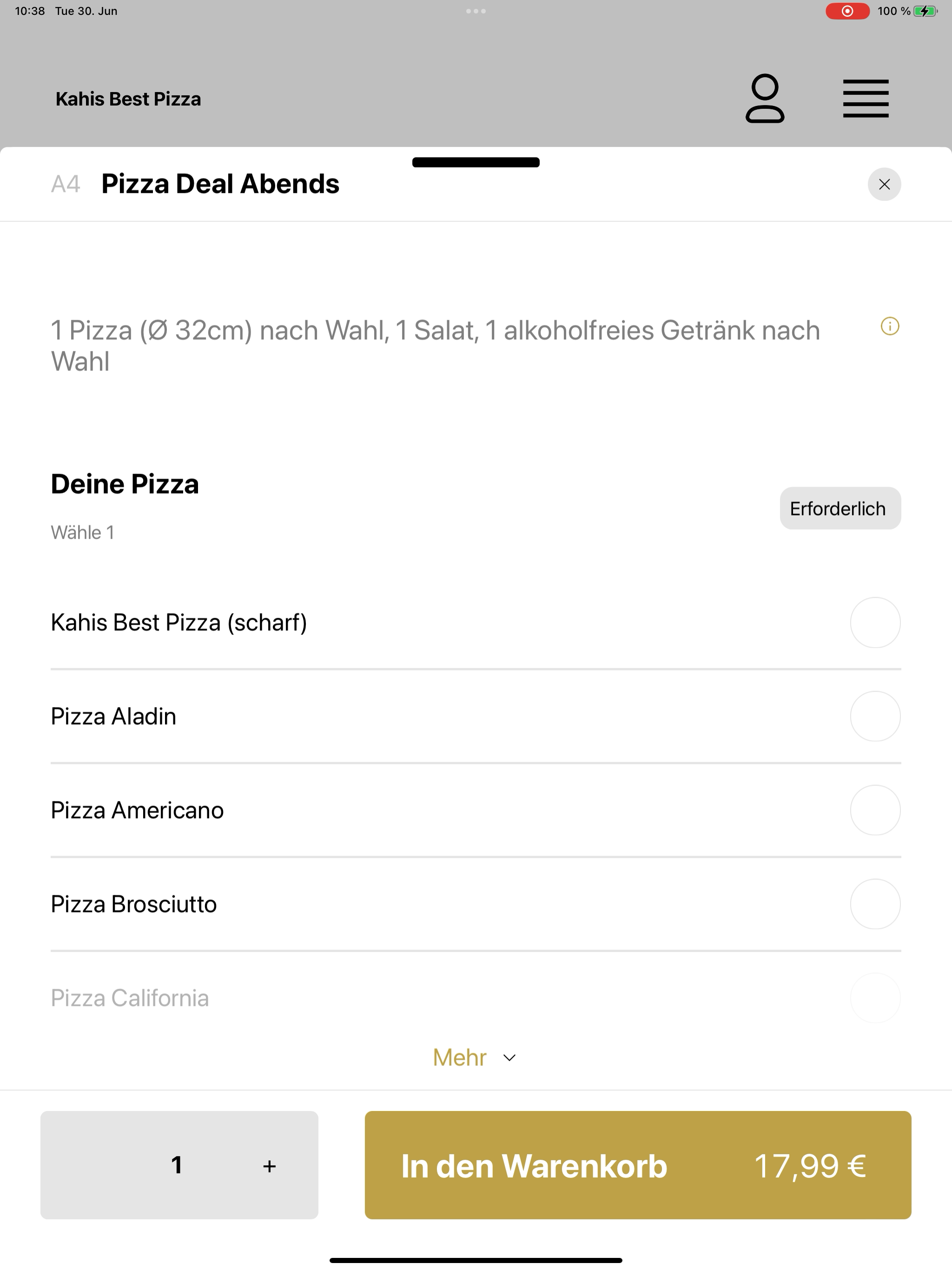 Kahis Best Pizza