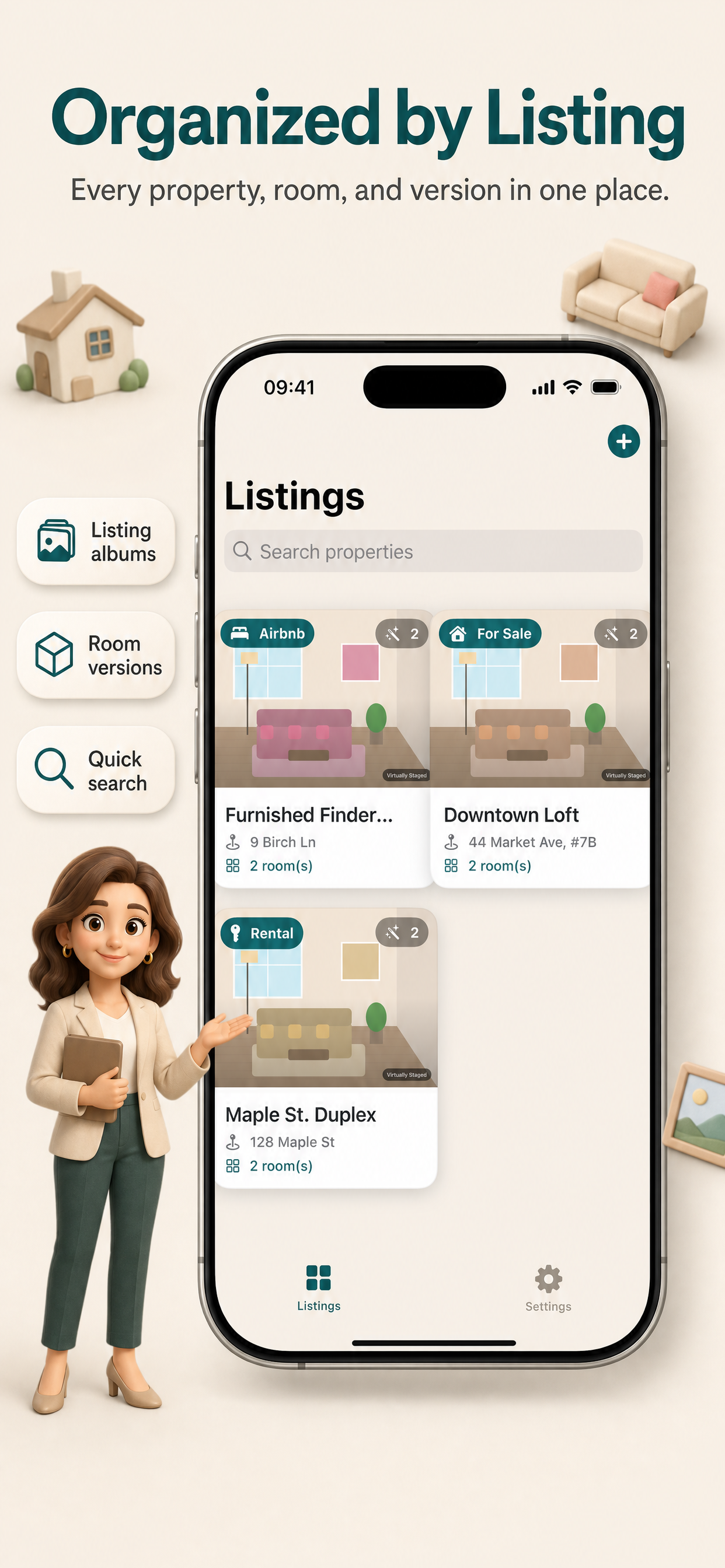 SnapStage: AI Virtual Staging screenshot 2
