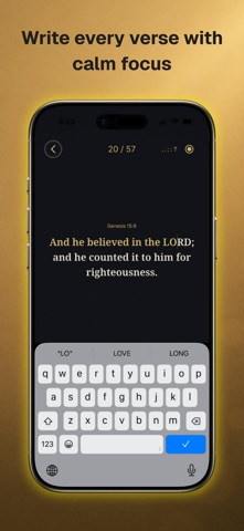 VerseWrite: Scripture Writing Screenshot 3 of 9