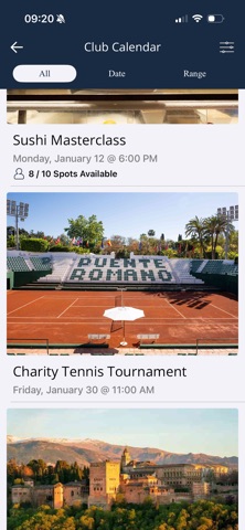 Puente Romano Members App screenshot