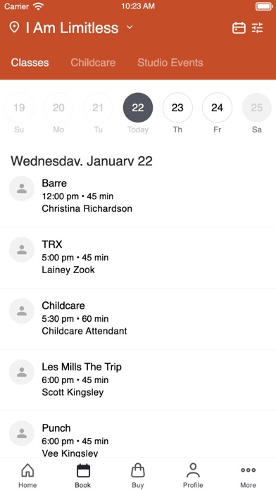 I Am Limitless Fitness Screenshot