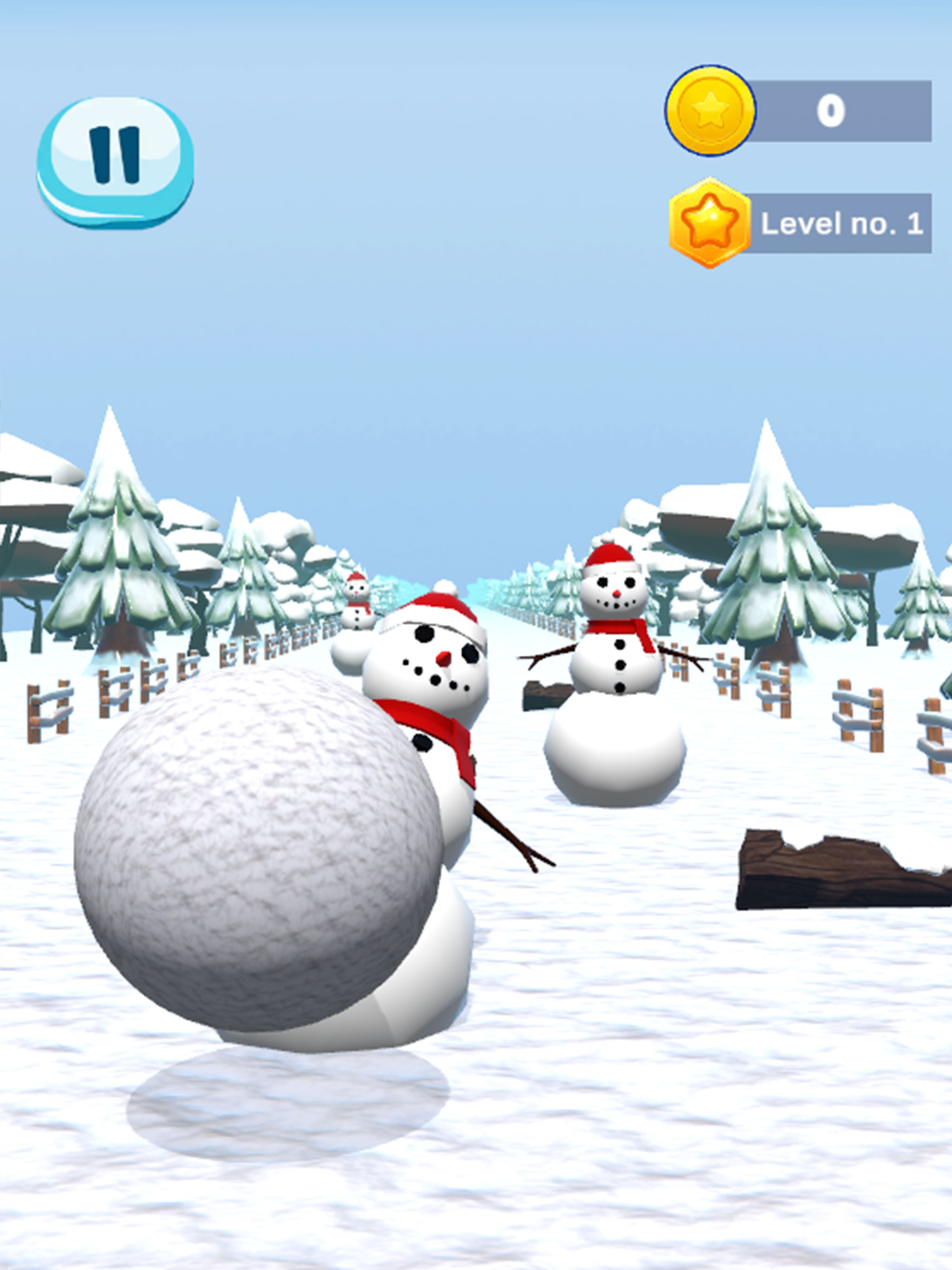 Snowball Rolling: Snow Race screenshot 6