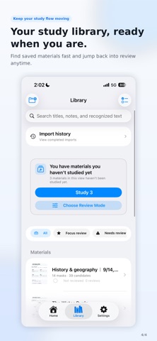 AI Study Sheet - Active Recall Screenshot 4 of 4