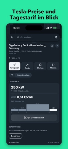 ChargeIndex: Route, Ladepreise iPhone screenshot 6