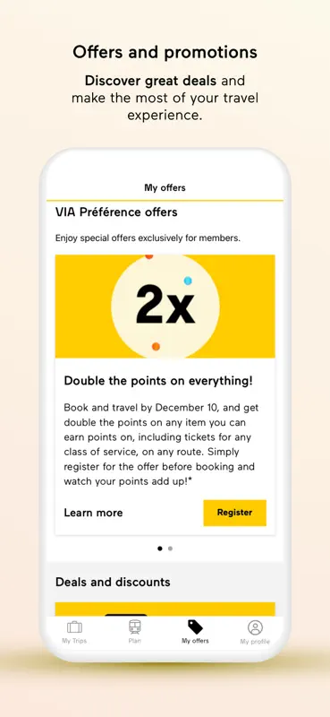 VIA Rail Canada screenshot 5 of 10