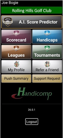 Golf Mobile Network Screenshot 1 of 8