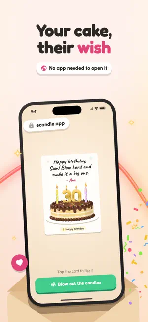 e-Candle: Blow Out Candles screenshot 4