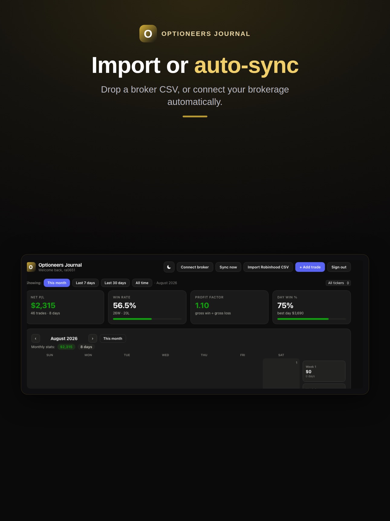 Screenshot 7 of Optioneers: Trade Journal