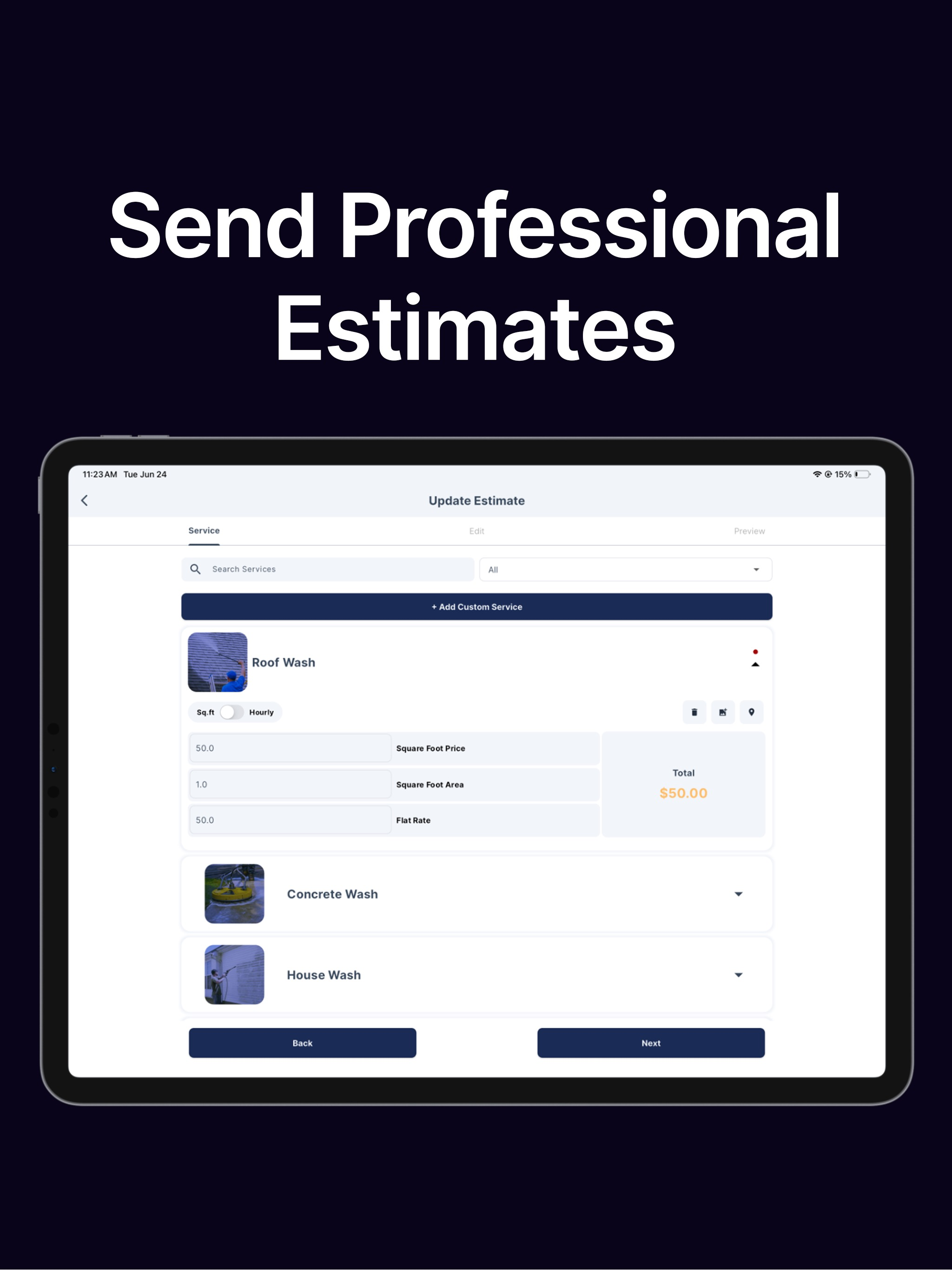 QuoteIQ: Contractor CRM