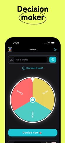 Wheel Decides screenshot