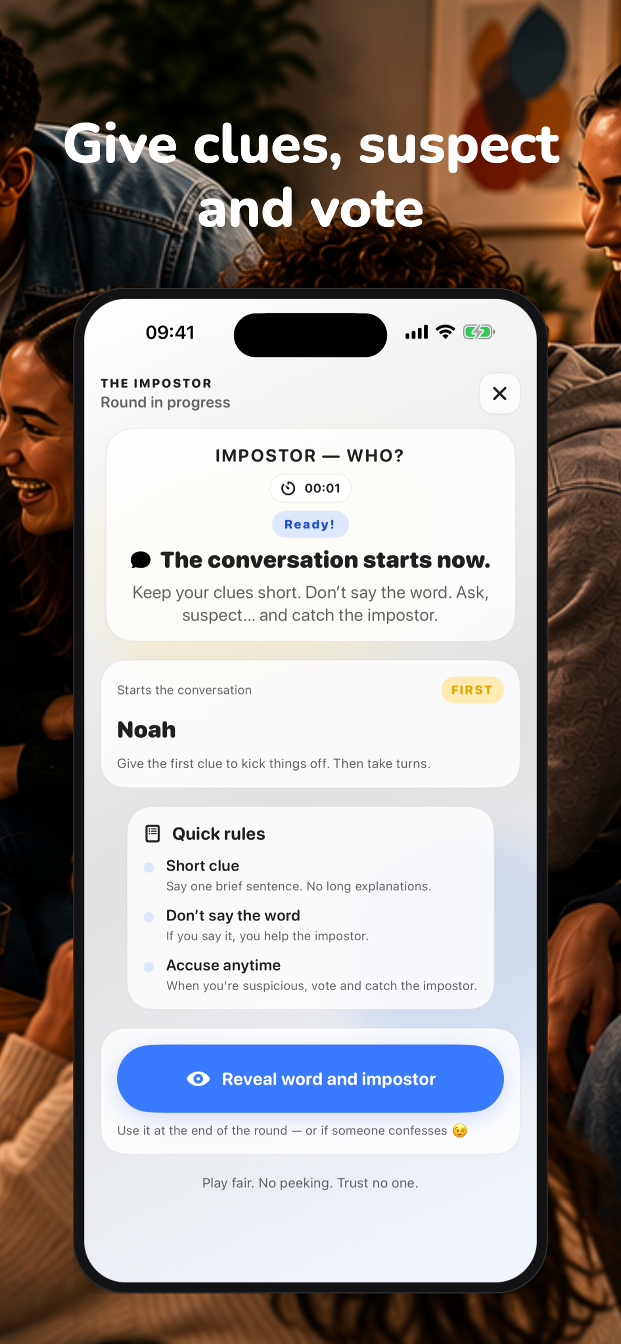 Imposter: Offline Word Game screenshot 5